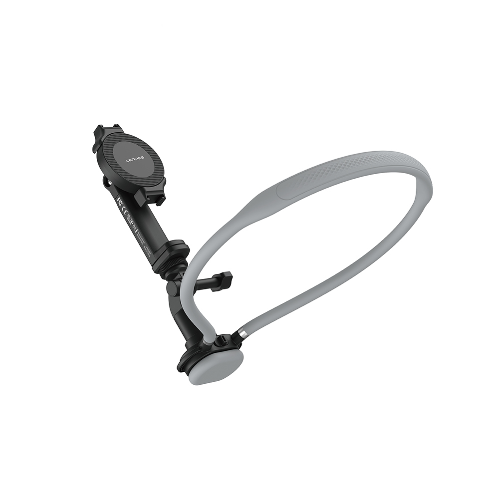 Lenyes CR203 2in1 Hands-Free Magnetic Neck Strap Phone Holder - 2