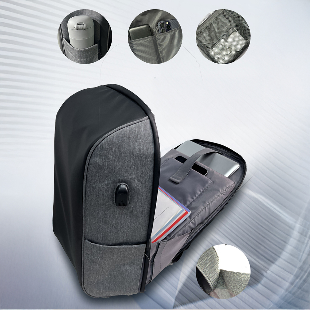 Lenyes LB506 USB Şarj Portlu Su Geçirmez Seyahat Sırt Çantası - 8
