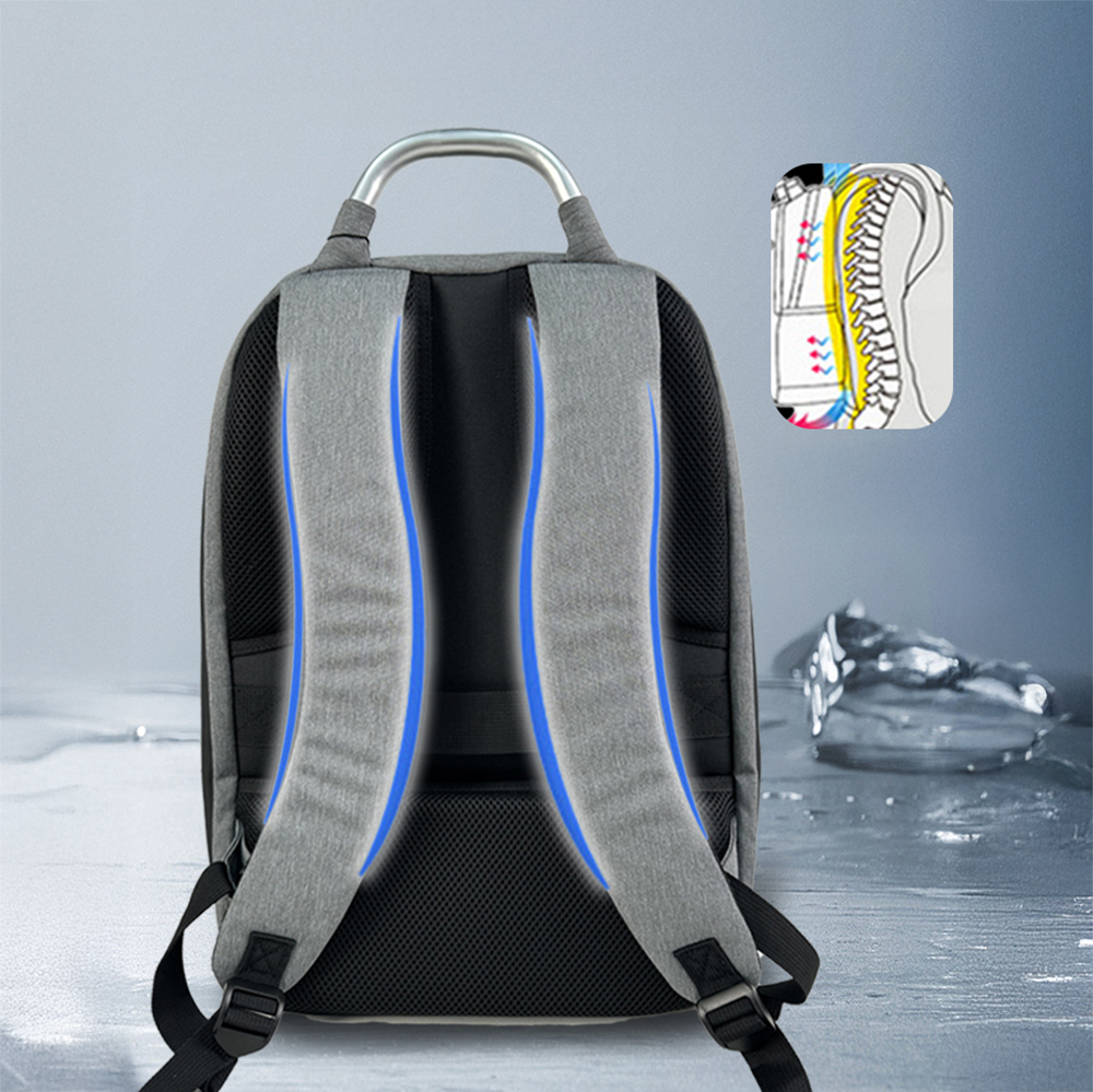 Lenyes LB506 Waterproof Travel Backpack with USB Charging Port - 6