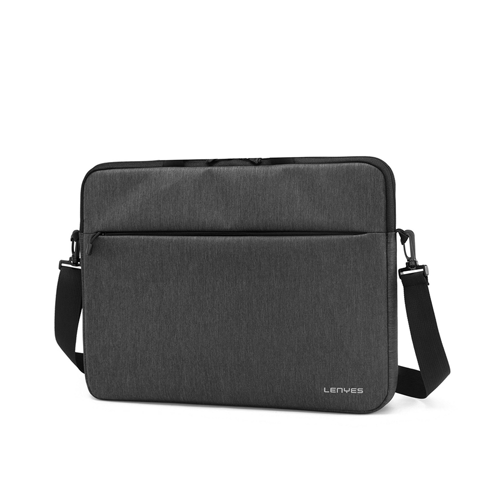 Lenyes LB509 Cleo Protect Pro Serisi Darbe Emici Su Geçirmez Polyester Kumaş 15.6 inç Laptop Çantası - 2