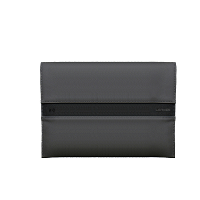 Lenyes LB511 NFC Tag Özellikli 14 inç Su Geçirmez Laptop Kılıfı Gri