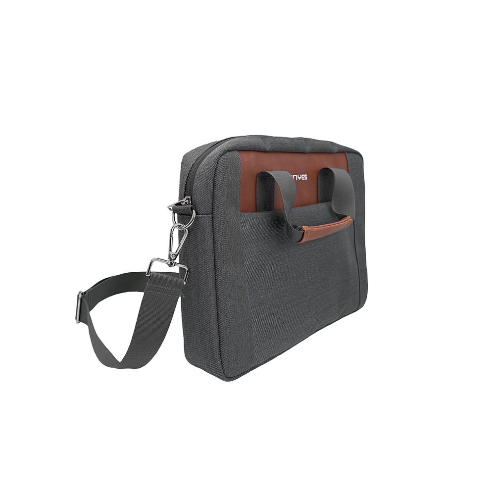 Lenyes LB543 Su Geçirmez Polyester Kumaş Çıkarılabilir Omuz Askılı 13-14 inç Laptop Çantası - 2