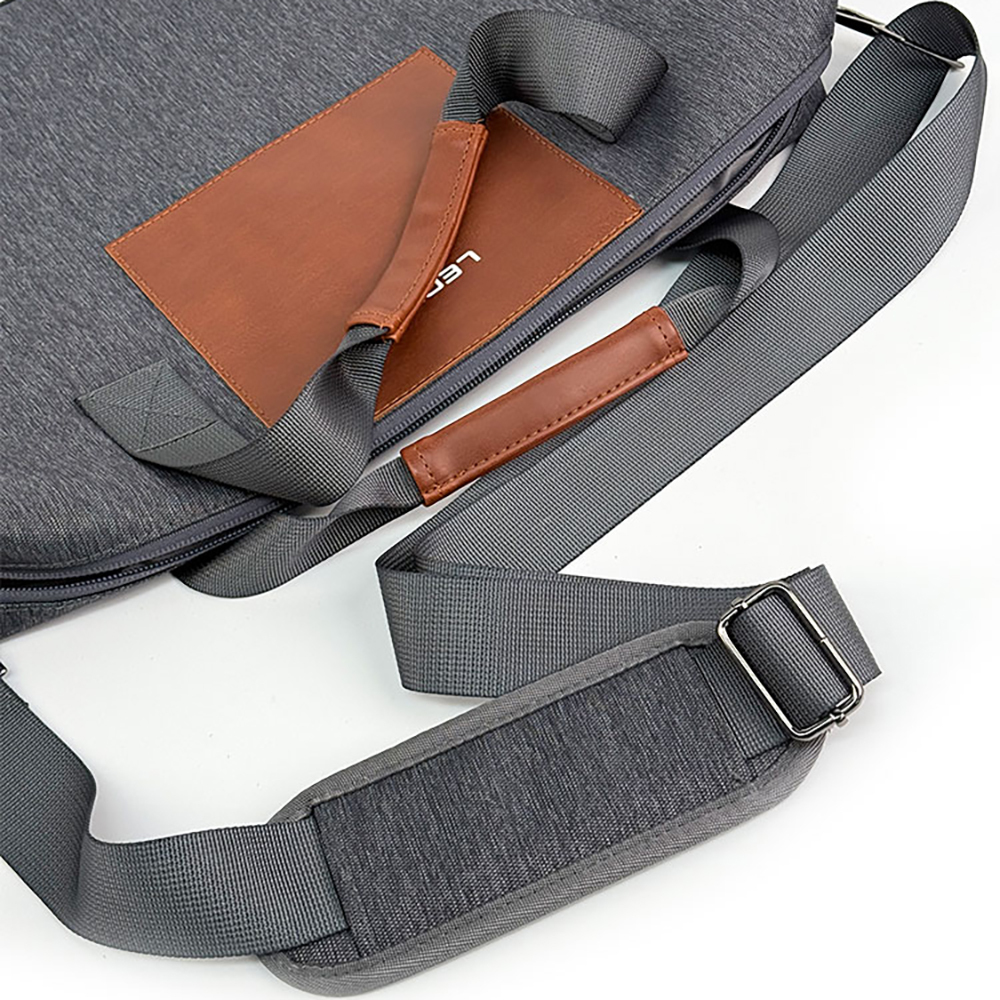 Lenyes LB544 Rambler Serisi Polyester Kumaş 15-16 inç Su Geçirmez Laptop Çantası - 5