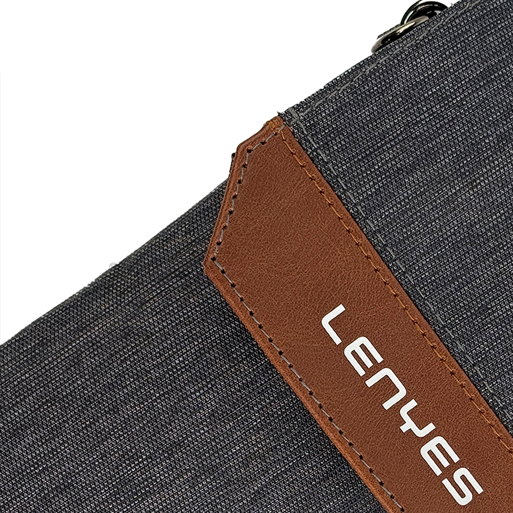 Lenyes LB546 Rambler Serisi Polyester Kumaş Su Geçirmez Mobil Aksesuar Çantası - 5