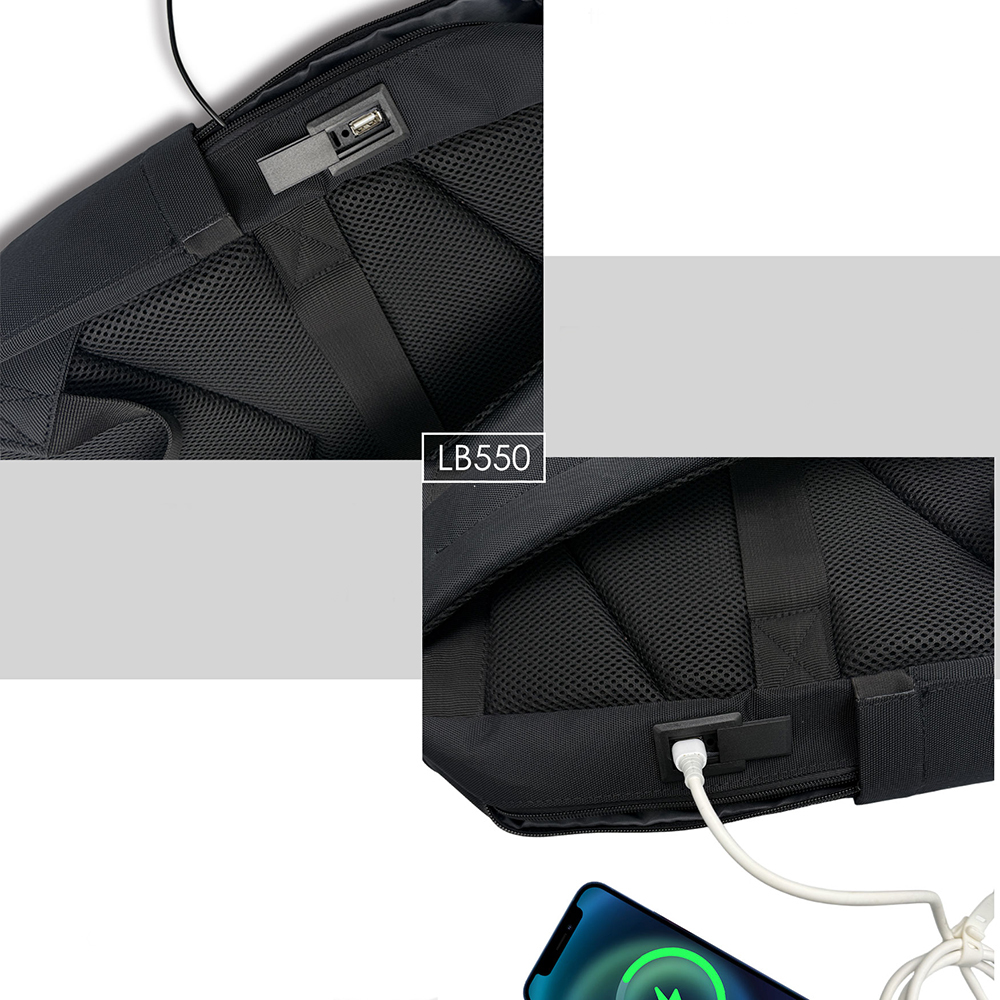 Lenyes LB550 Voyagers Series 1200D Waterproof Travel Backpack - 5