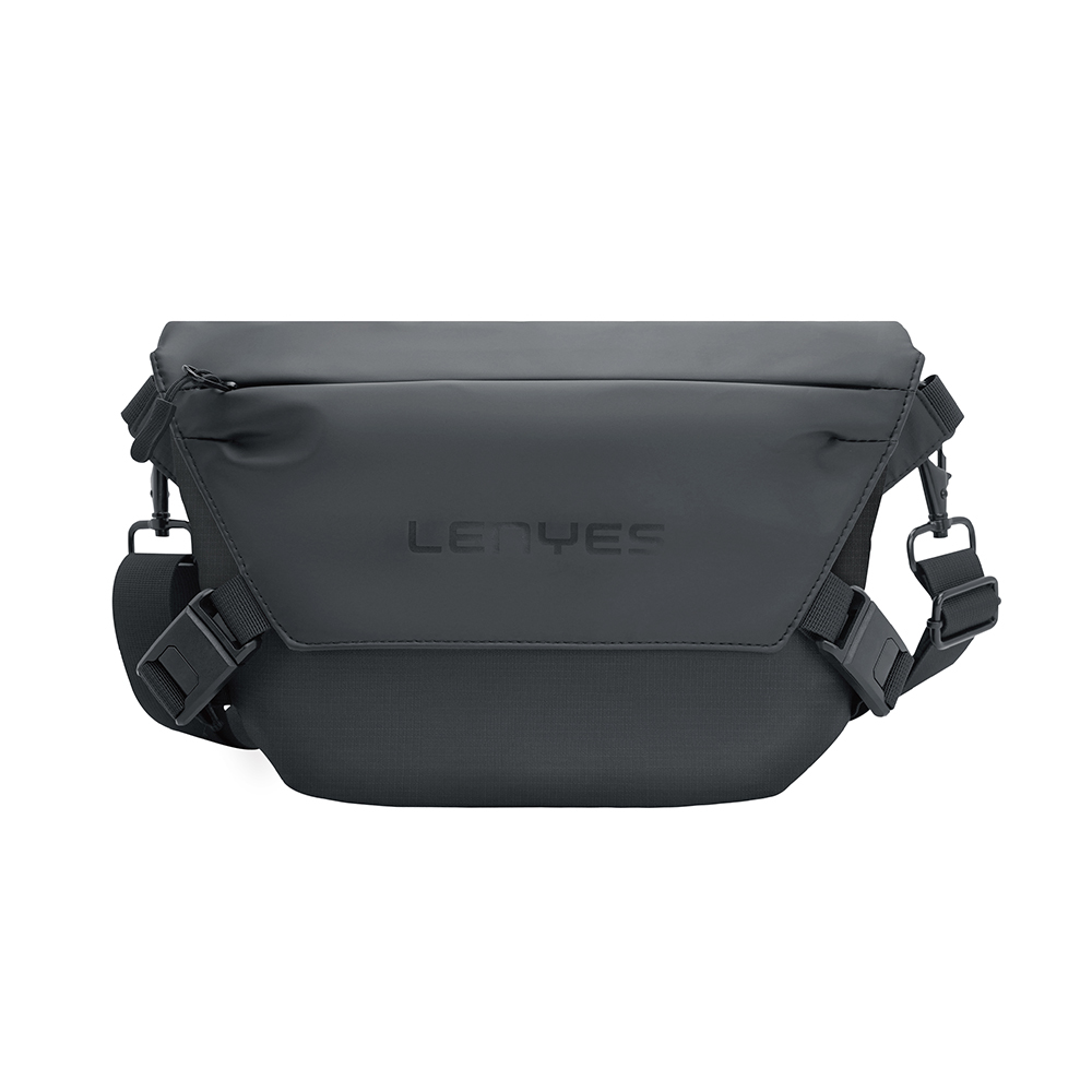 Lenyes LB563 Dreamer Crossbody Serisi Su Geçirmez Deri Tasarımlı Çapraz Vücut Çantası - 2