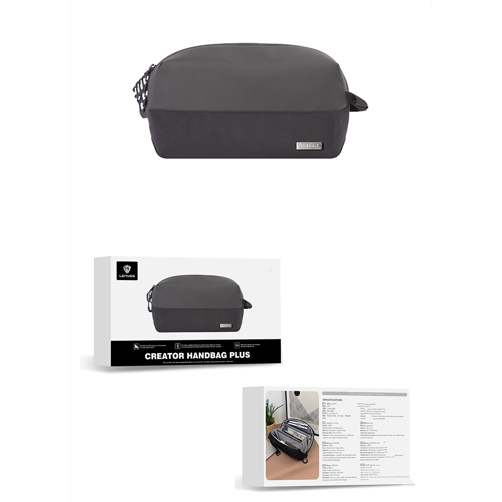 Lenyes LB570 Waterproof Wear and Scratch Resistant Accessory Bag 23cm - 11