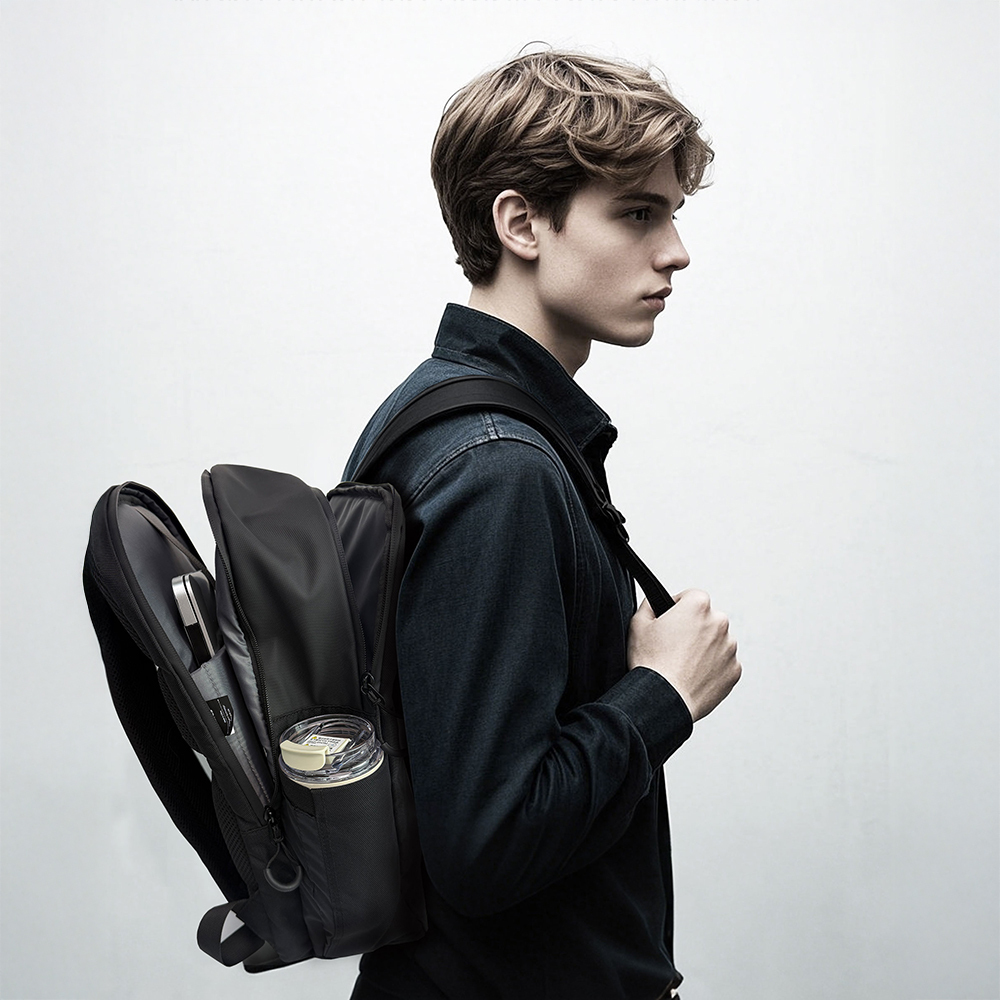 Lenyes LB572 Creator Series Waterproof Polyester Fabric Shock Absorbing Layer Backpack - 7