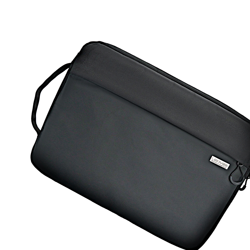 Lenyes LB575 Creator Serisi Darbe Emici Su Geçirmez Polyester Kumaş 13-14 inç Laptop Çantası - 4