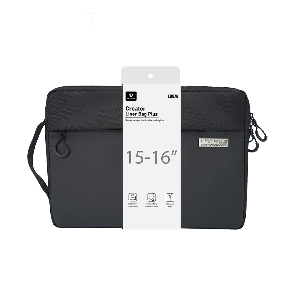 Lenyes LB576 Creator Series Shock Absorbing Waterproof Polyester Fabric 15-16 inch Laptop Bag - 3