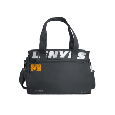 Lenyes LB580 Roamer Series Travel Bag with Waterproof Chamber and Shoulder Strap Black
