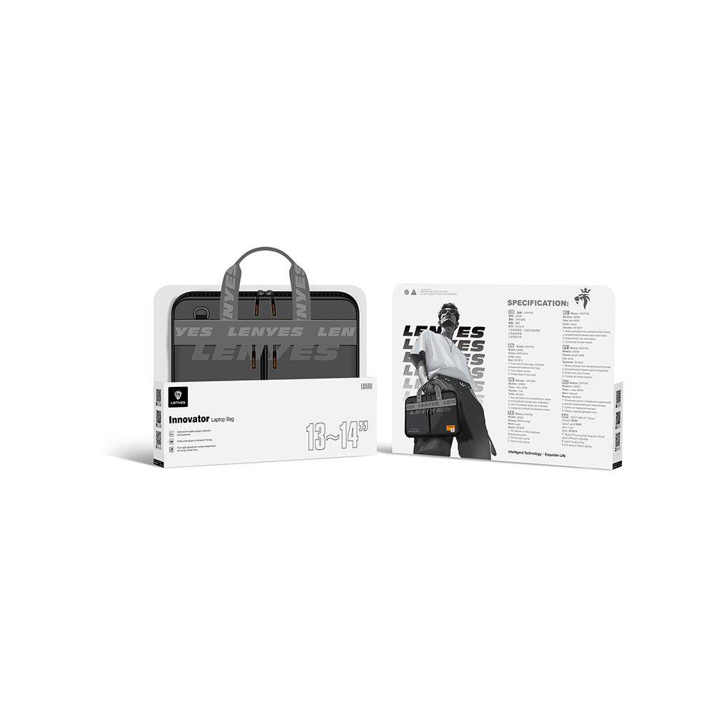 Lenyes LB590 500D Fabric Waterproof 13-14 inch Laptop Bag - 3
