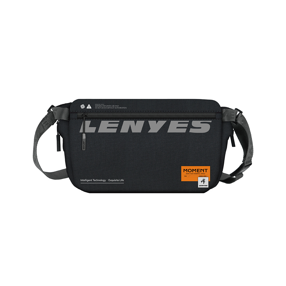 Lenyes LB594 Innovator Crossbody Serisi Manyetik Tokalı 500D Su Geçirmez Kumaşlı Çapraz Vücut Çantası - 2