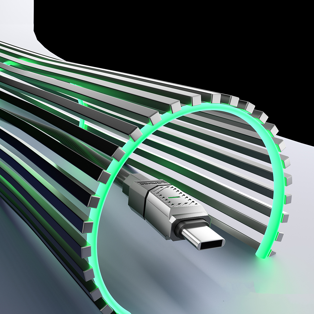 Lenyes LC506 Type-C to Type-C PD 100W Fast Charging Data and Charging Cable 1M - 6