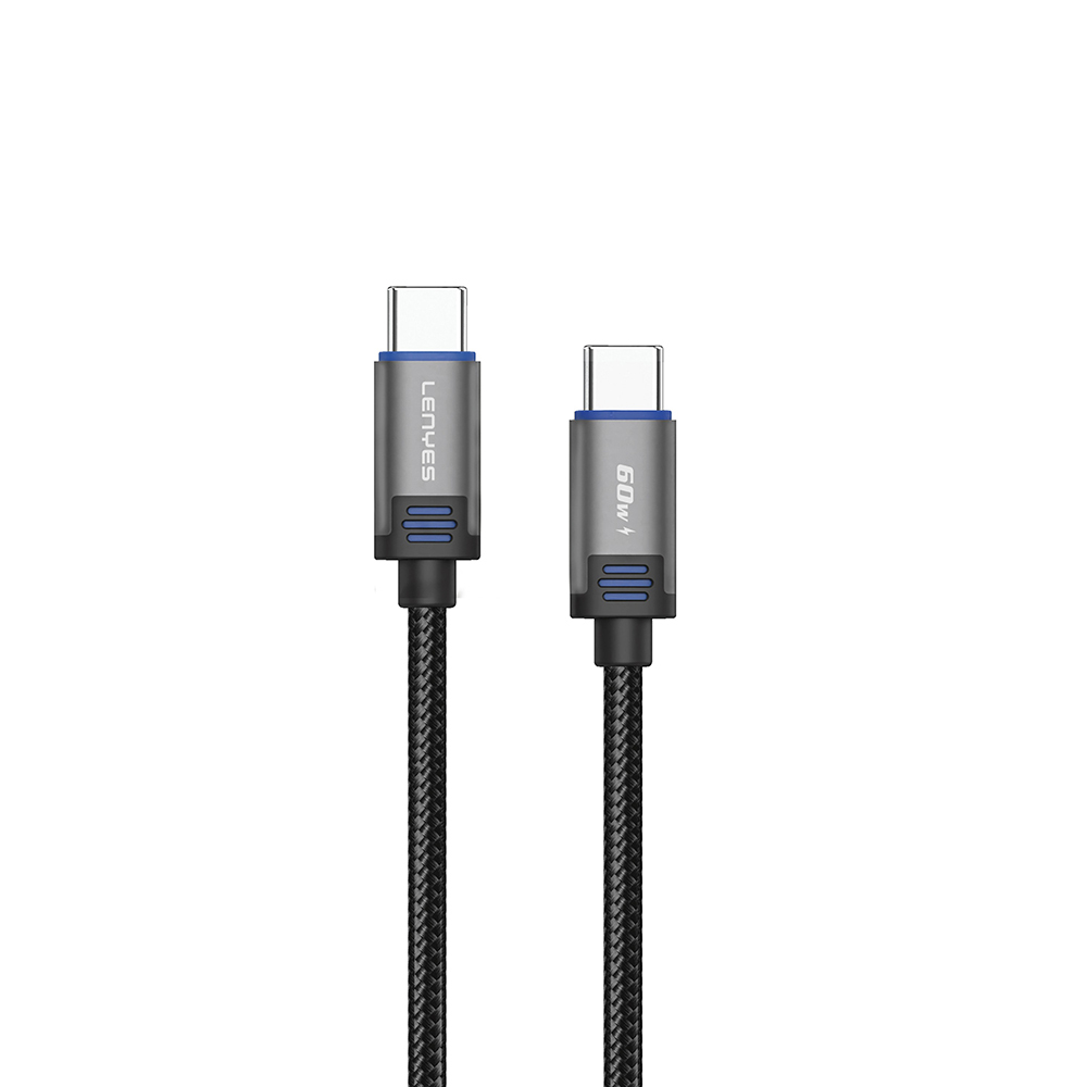 Lenyes LC532 Type-C to Type-C Fast Charging Data and Charging Cable 1 M - 1