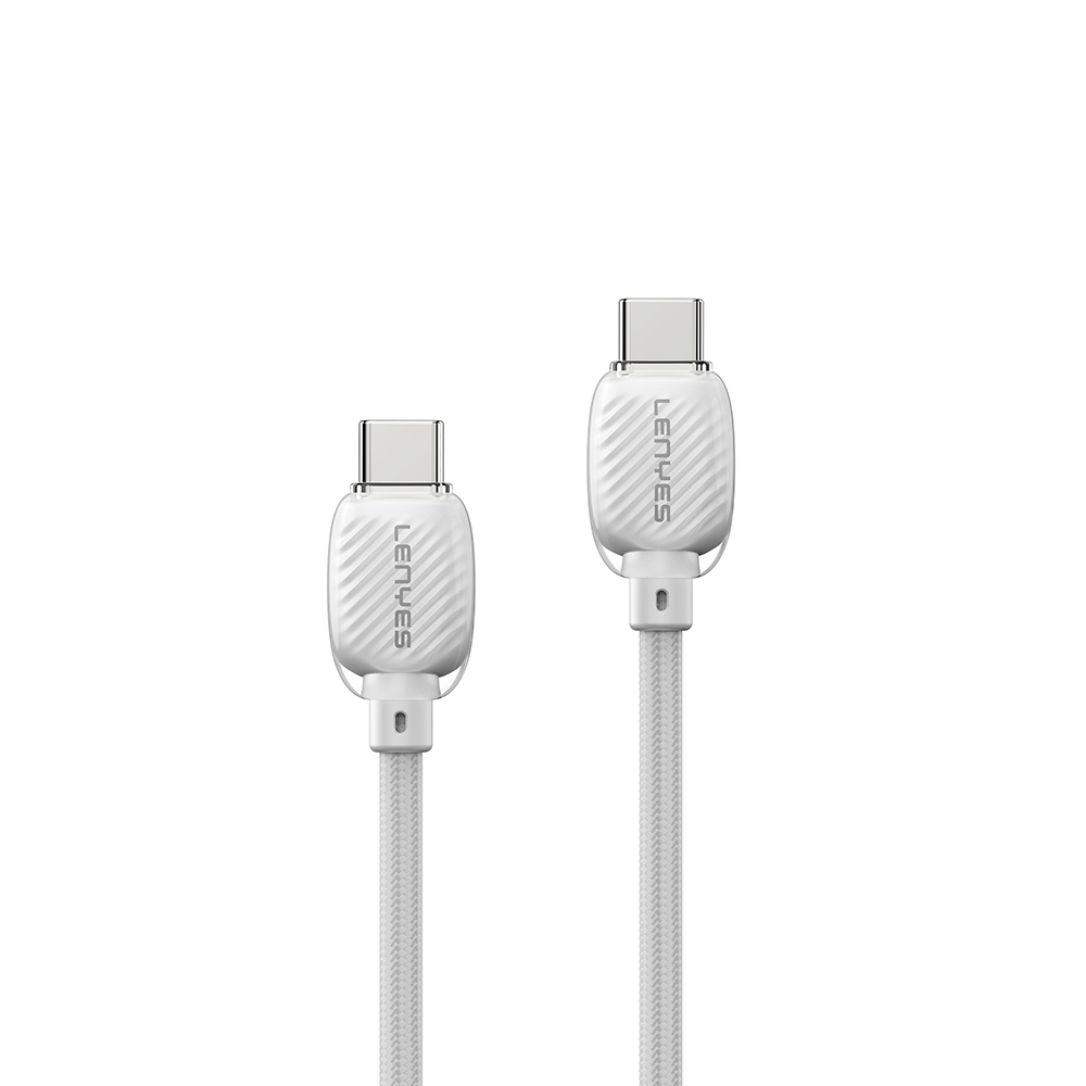 Lenyes LC536 Type-C to Type-C PD Örgü Tasarımlı Hızlı Şarj Özellikli Data ve Şarj Kablosu 60W 1M - 3