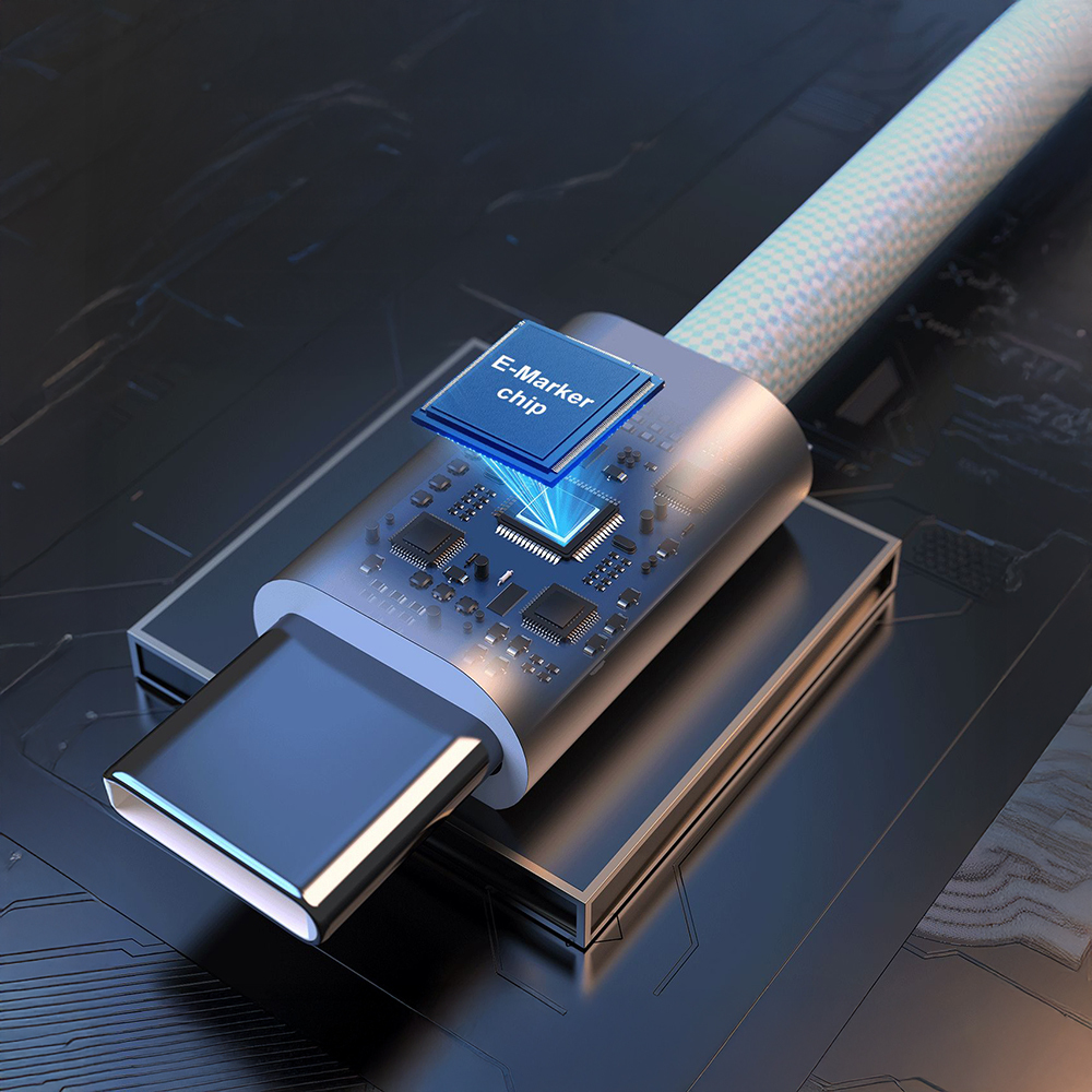 Lenyes LC550 Type-C to Type-C Hızlı Şarj Özellikli Data ve Şarj Kablosu 240W 1M - 6