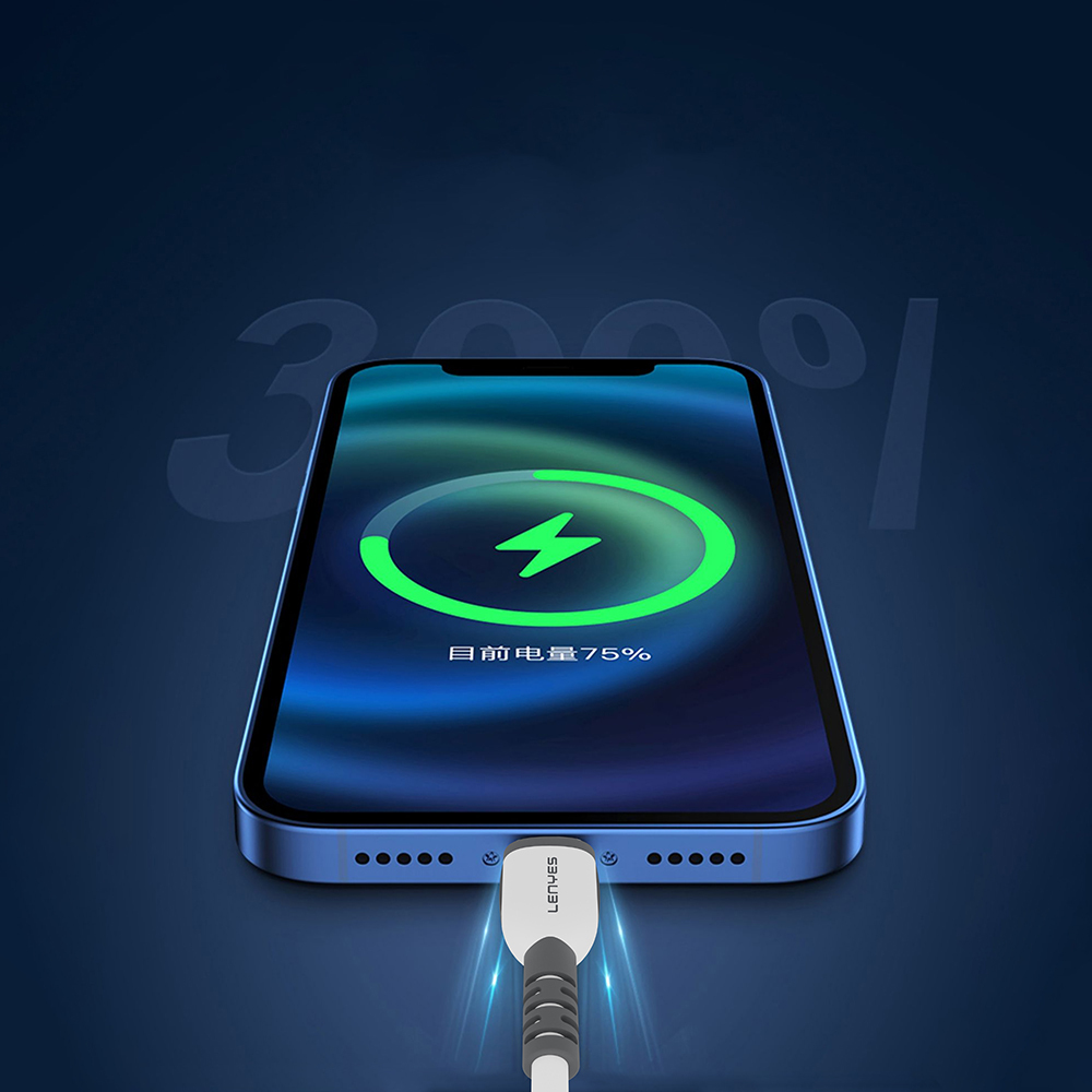Lenyes LC979 USB-A to Micro Hızlı Şarj Özellikli Data ve Şarj Kablosu 2.4A 1M - 5