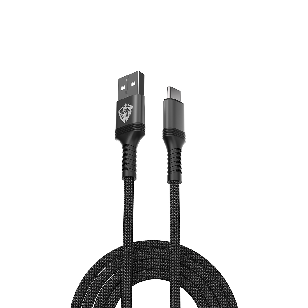 Lenyes LC980 USB-A to Type-C Fast Charging Braided Data and Charging Cable 1M 2.4A - 2