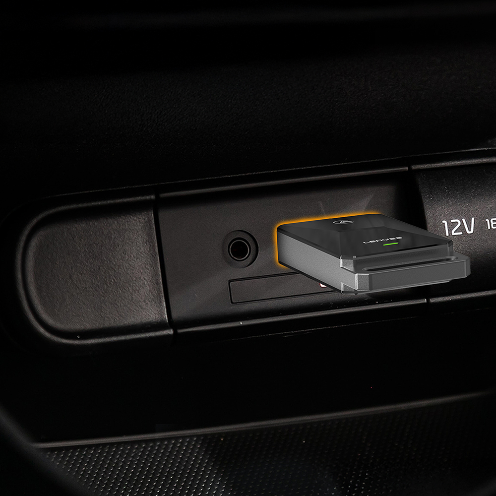 Lenyes LCP02 Android Auto Destekli CarPlay USB Bluetooth 5.0 Wireless Transmitter Adaptör - 4