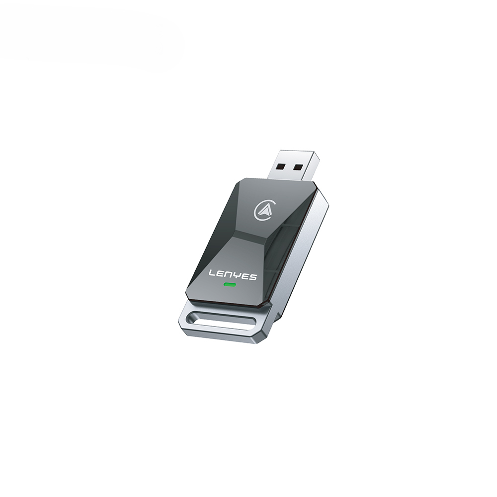 Lenyes LCP02 Android Auto Destekli CarPlay USB Bluetooth 5.0 Wireless Transmitter Adaptör - 2