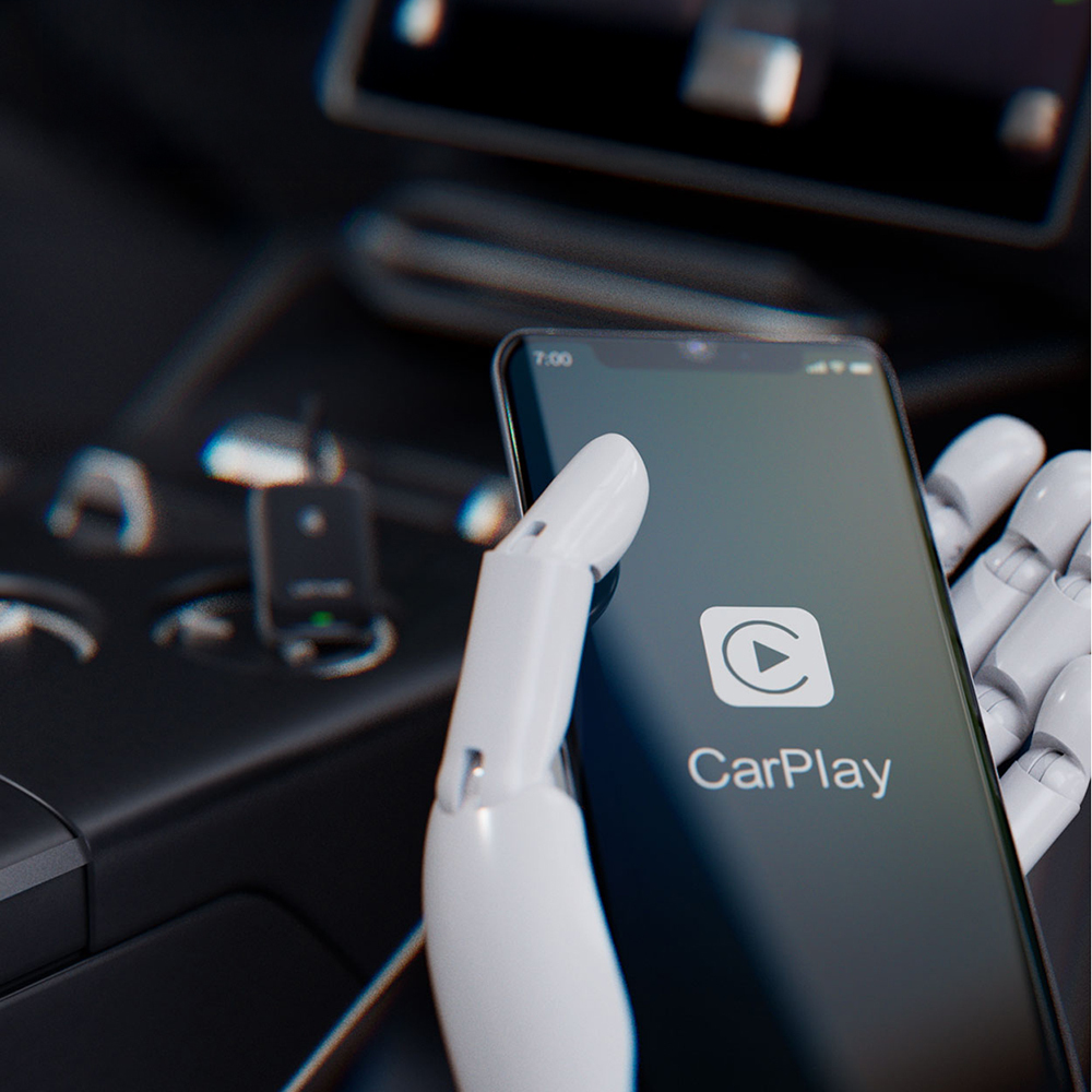 Lenyes LCP03 Android Auto Destekli CarPlay USB Bluetooth 5.0 Wireless Transmitter Adaptör - 10