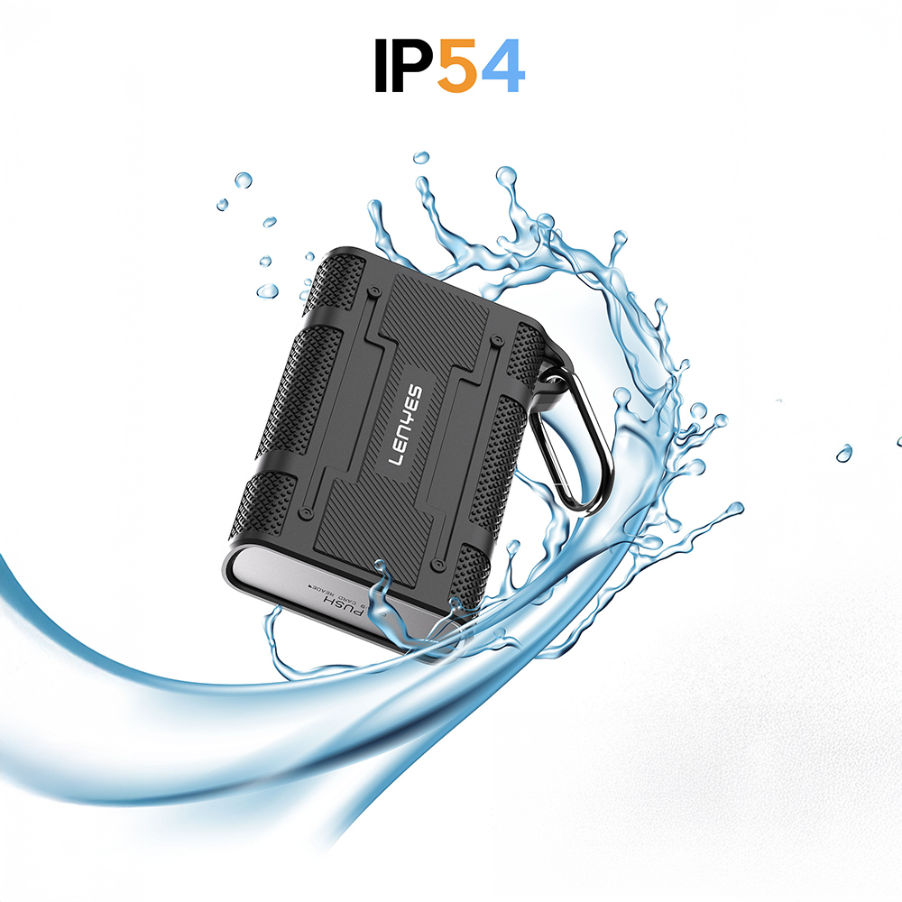 Lenyes LCR01 Type-C Kablolu Su Geçirmez Çoklu Kart Depolama ve Okuyucu Kutusu 10 Gbps - 4