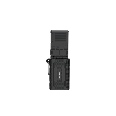 Lenyes LCR01 Type-C Wired Waterproof Multi-Card Storage and Reader Box 10 Gbps Black