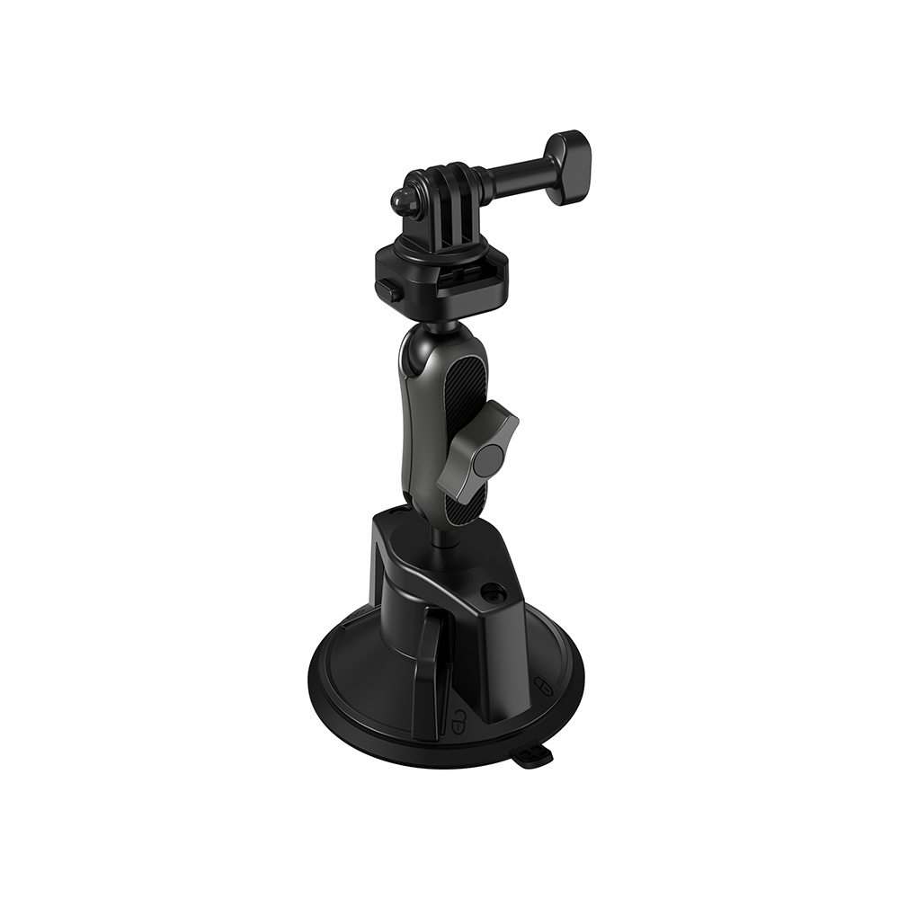 Lenyes LCT102 Telescopic Suction Cup Design Action Camera Holder - 1