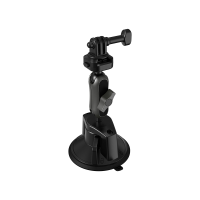 Lenyes LCT102 Telescopic Suction Cup Design Action Camera Holder Black