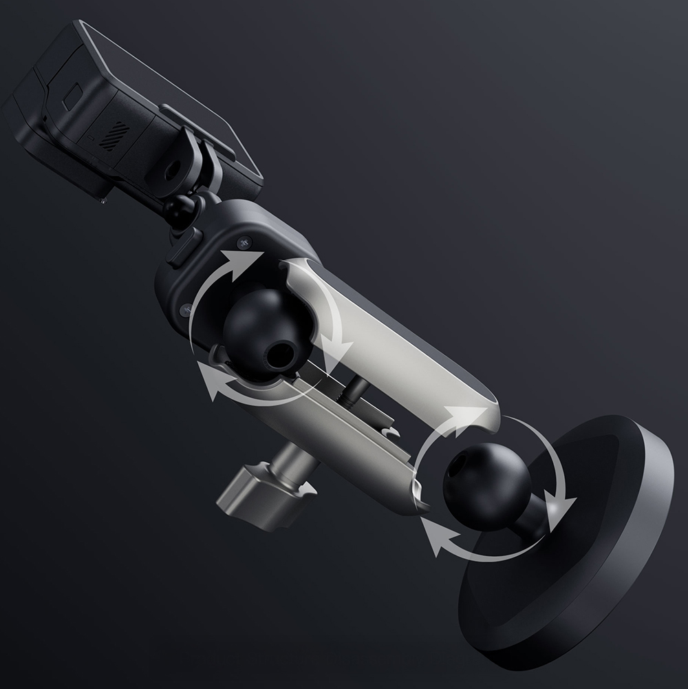Lenyes LCT105 Telescopic Suction Cup Design Action Camera Holder - 7