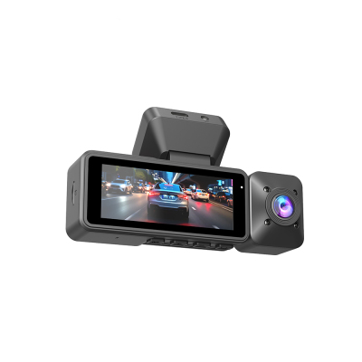 Lenyes LDR101 4K Ultra HD Wifi Destekli Akıllı Ön ve Arka Araç Kamerası Siyah