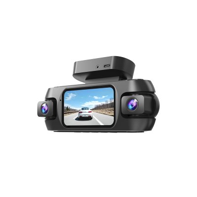 Lenyes LDR102 4K Ultra HD Smart Front and Rear Car Camera with Wifi Support Black