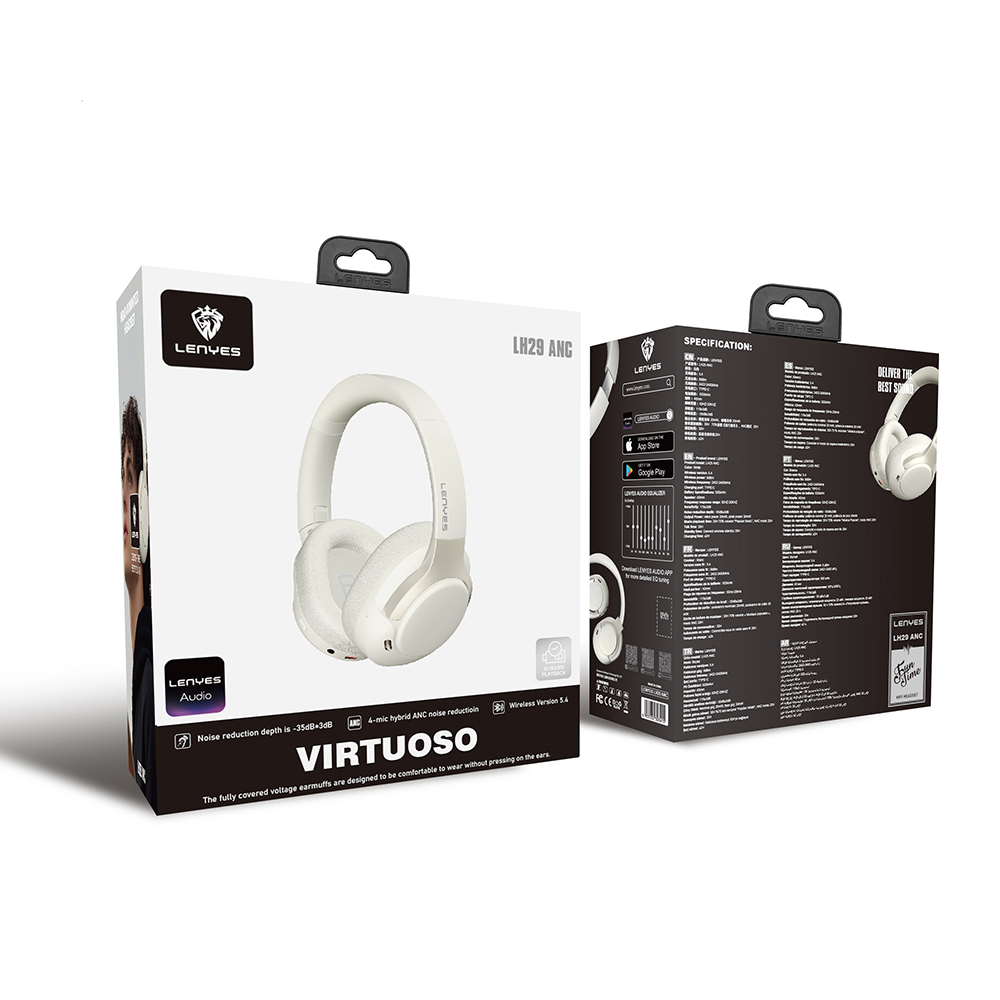 Lenyes LH29 ANC Özellikli TWS Kulak Üstü Bluetooth Kulaklık v5.4 - 11