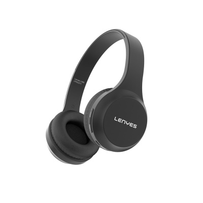 Lenyes LH85 Dual Channel Stereo On-Ear Bluetooth Headset v5.3 Black