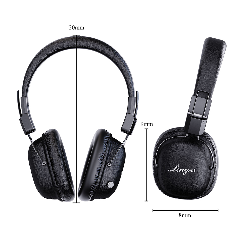 Lenyes LH86 Hi-Fi Sound Quality Over-Ear Bluetooth Headphones v5.4 - 8