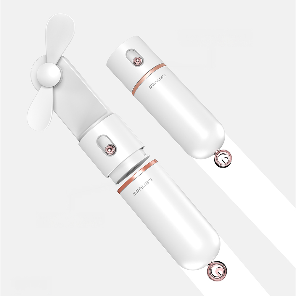 Lenyes LHF12 Powerbank Özellikli 3 Kademeli Portatif Soğutucu El Fanı - 4