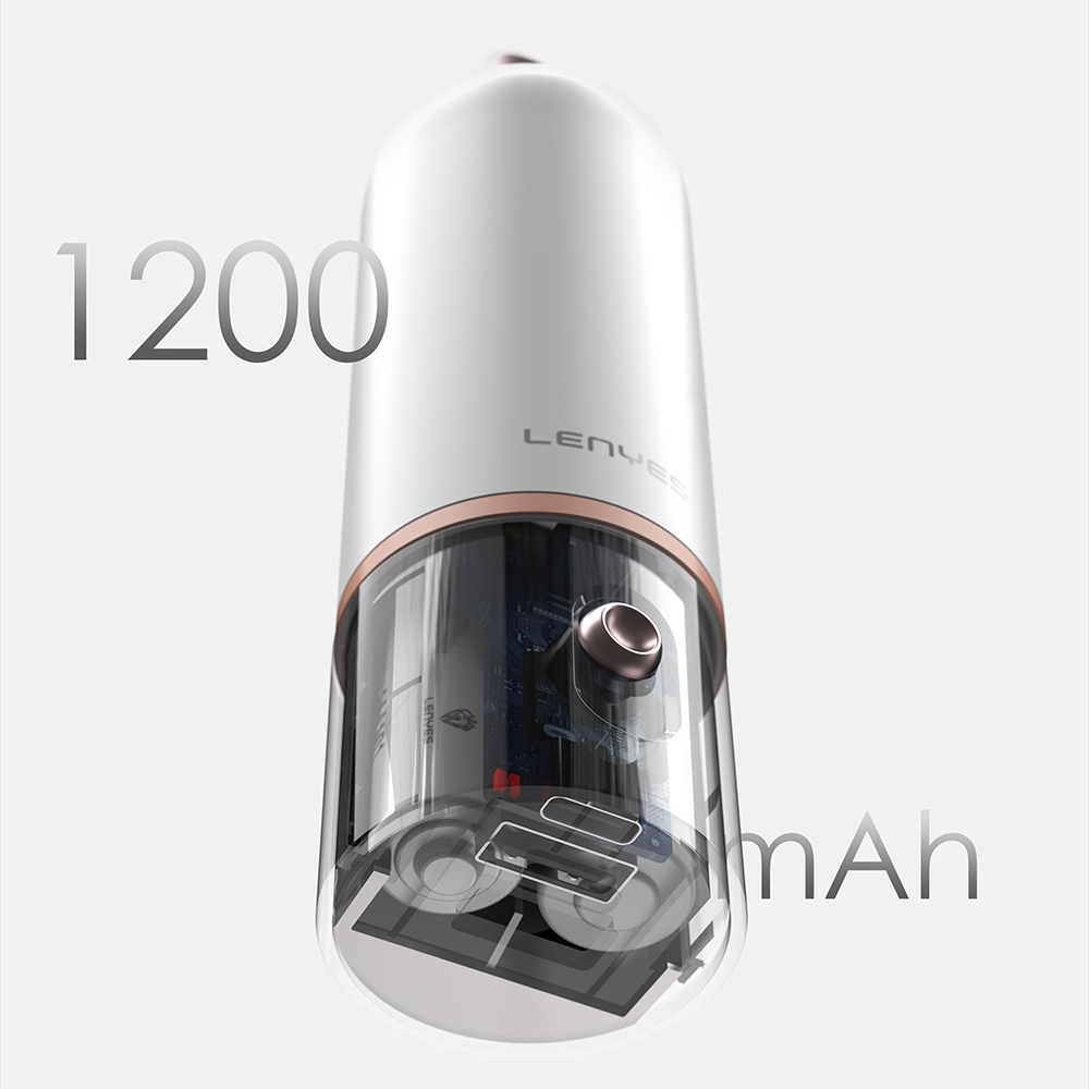 Lenyes LHF12 Powerbank Özellikli 3 Kademeli Portatif Soğutucu El Fanı - 5