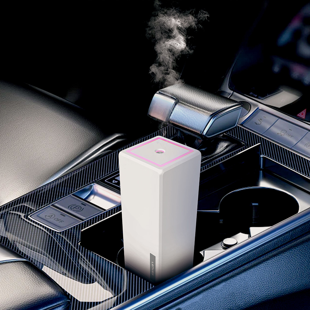 Lenyes LHU02 Cube Type RGB Atmosphere Light Nano Spray Silent Air Humidifier - 7