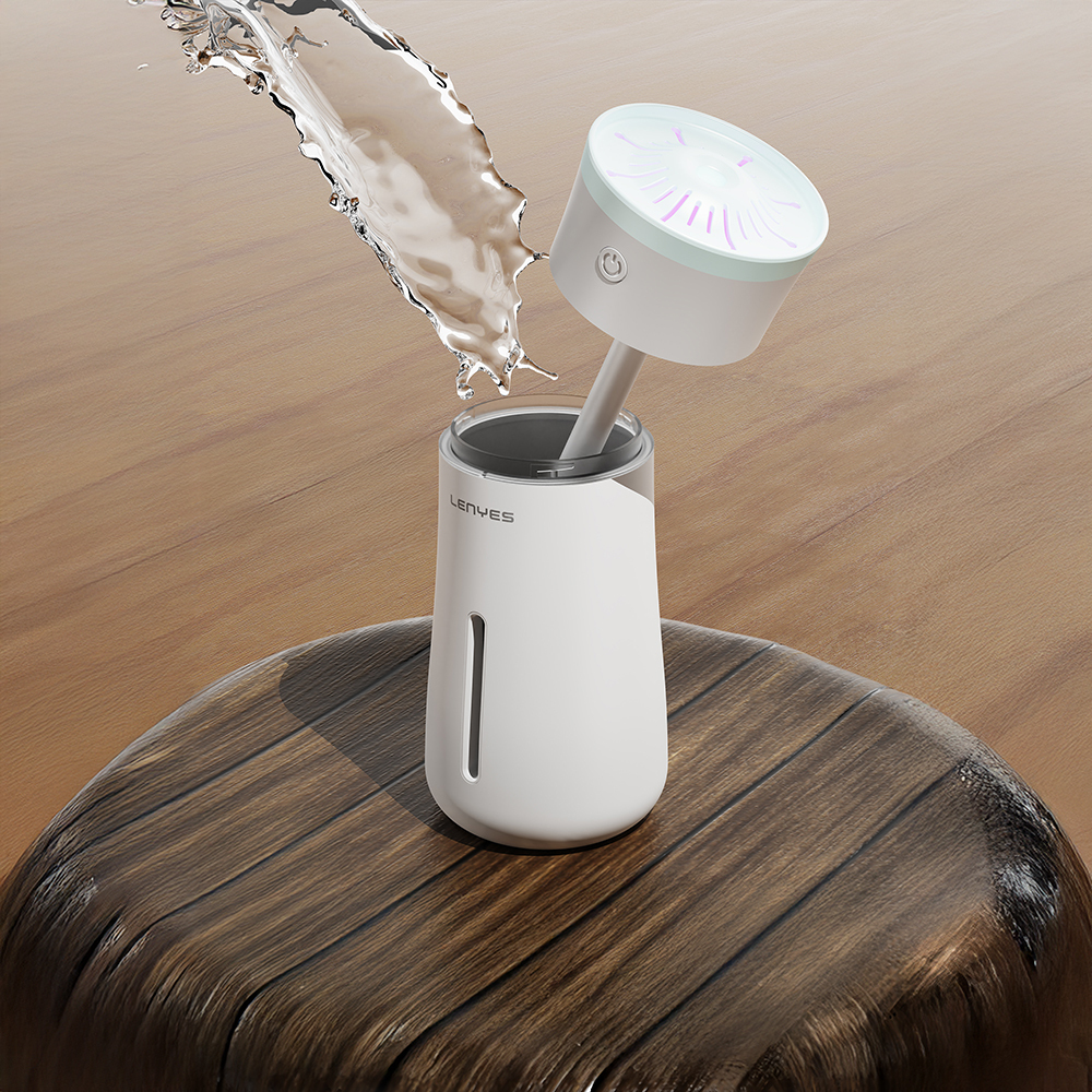 Lenyes LHU03 Vase Type RGB Atmosphere Light Nano Spray Silent Air Humidifier - 6