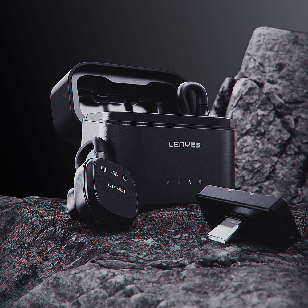 Lenyes LM209 Wireless Lapel Microphone with Lightning Port - 7