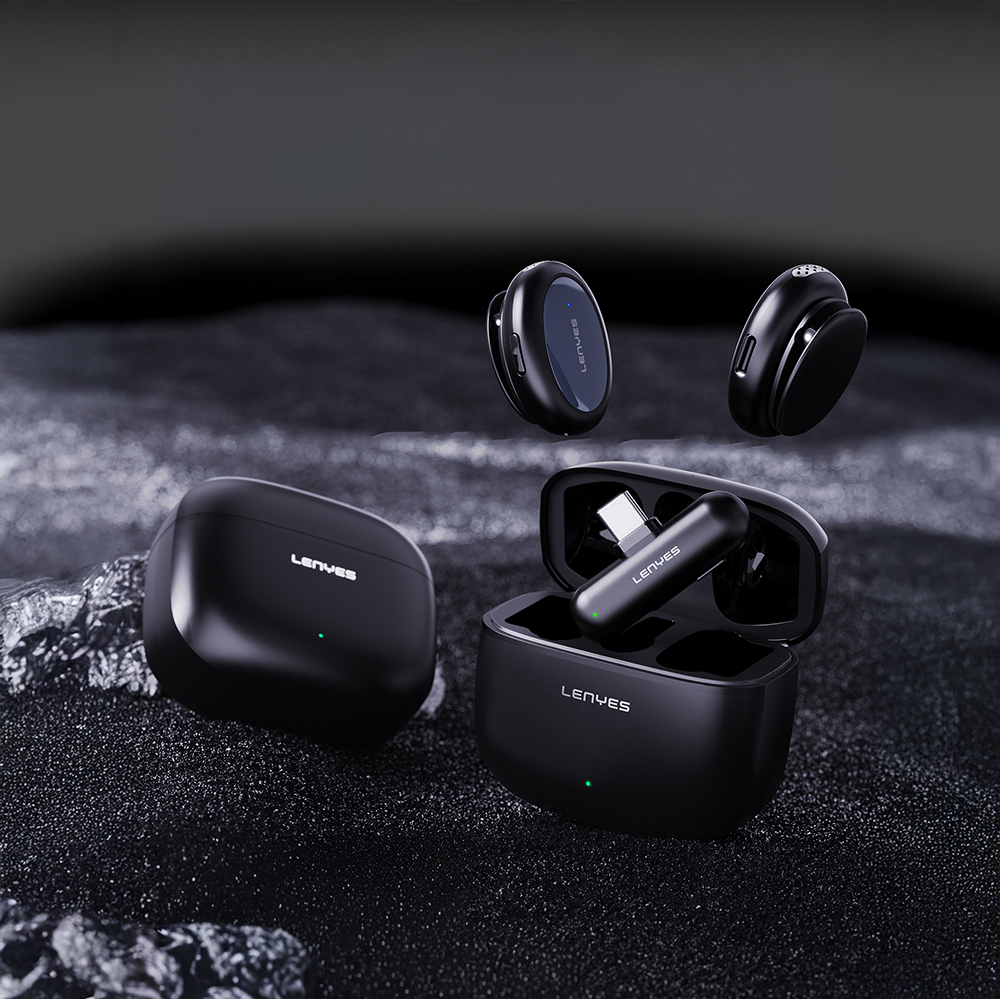 Lenyes LM211-TC Artificial Intelligence-Enabled Wireless Lavalier Microphone with Type-C Port - 3