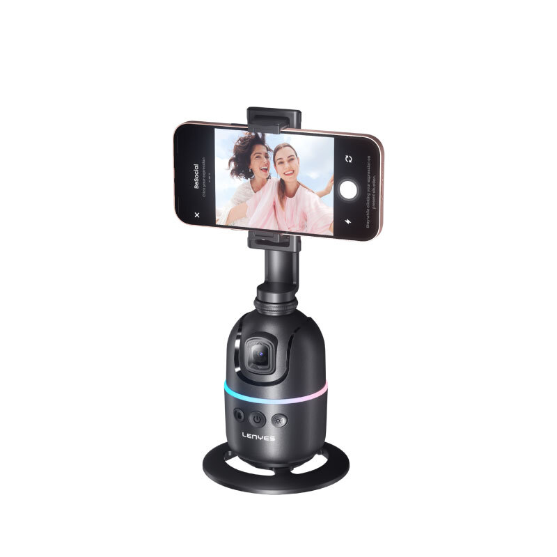 Lenyes LPH104 Live Broadcast 360 Degree Rotatable Smart Face Recognition Tracking Stand - 1