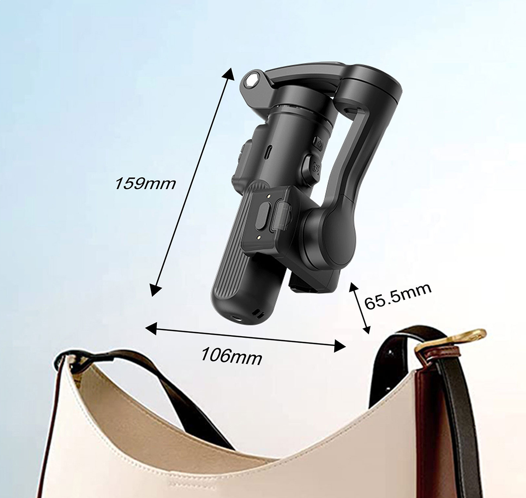 Lenyes LPH113 3-Axis Gimbal Stabilizer Smart Stabilizer - 6
