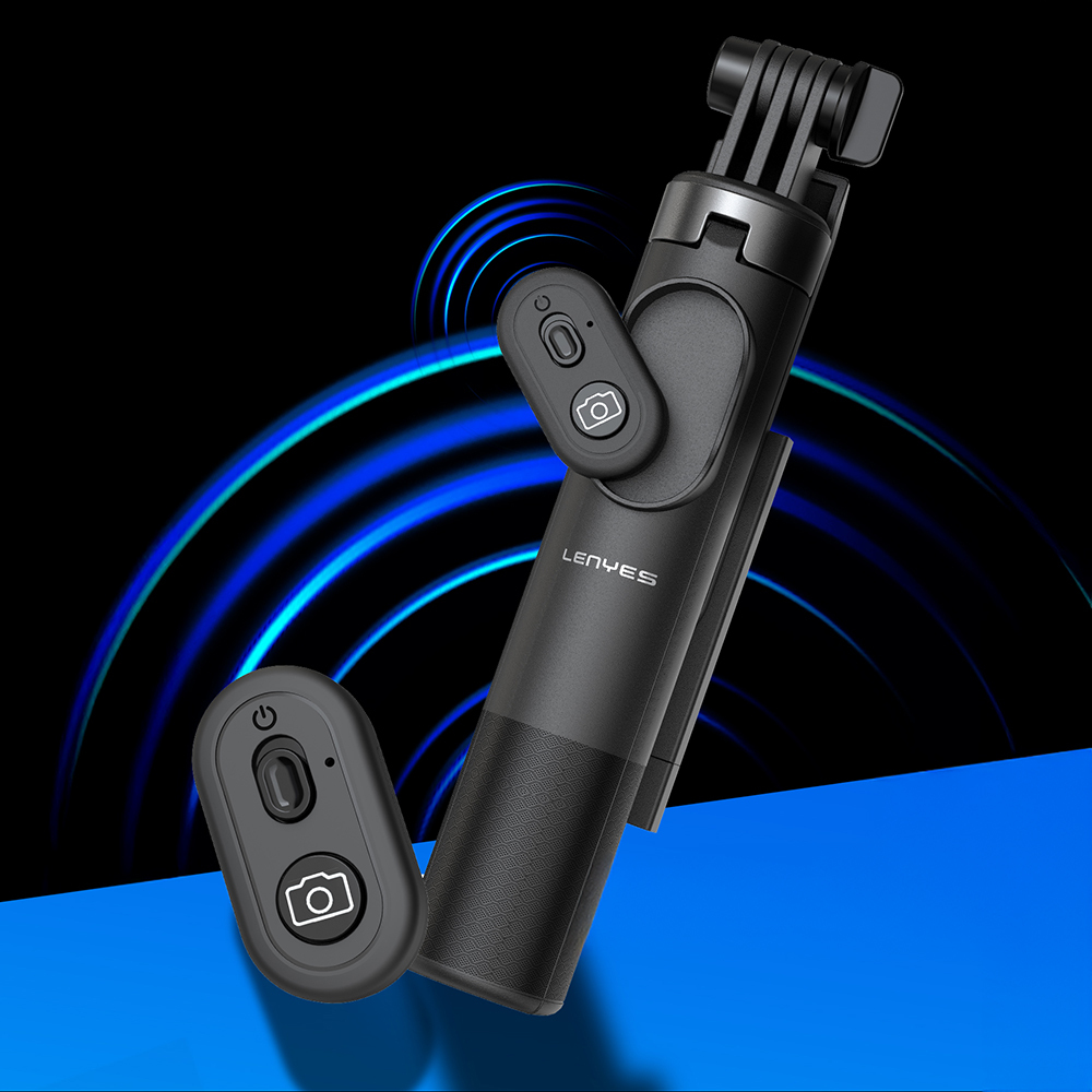 Lenyes LPH122 Bluetooth Kumandalı Mini Tripod ve Selfie Çubuğu - 4