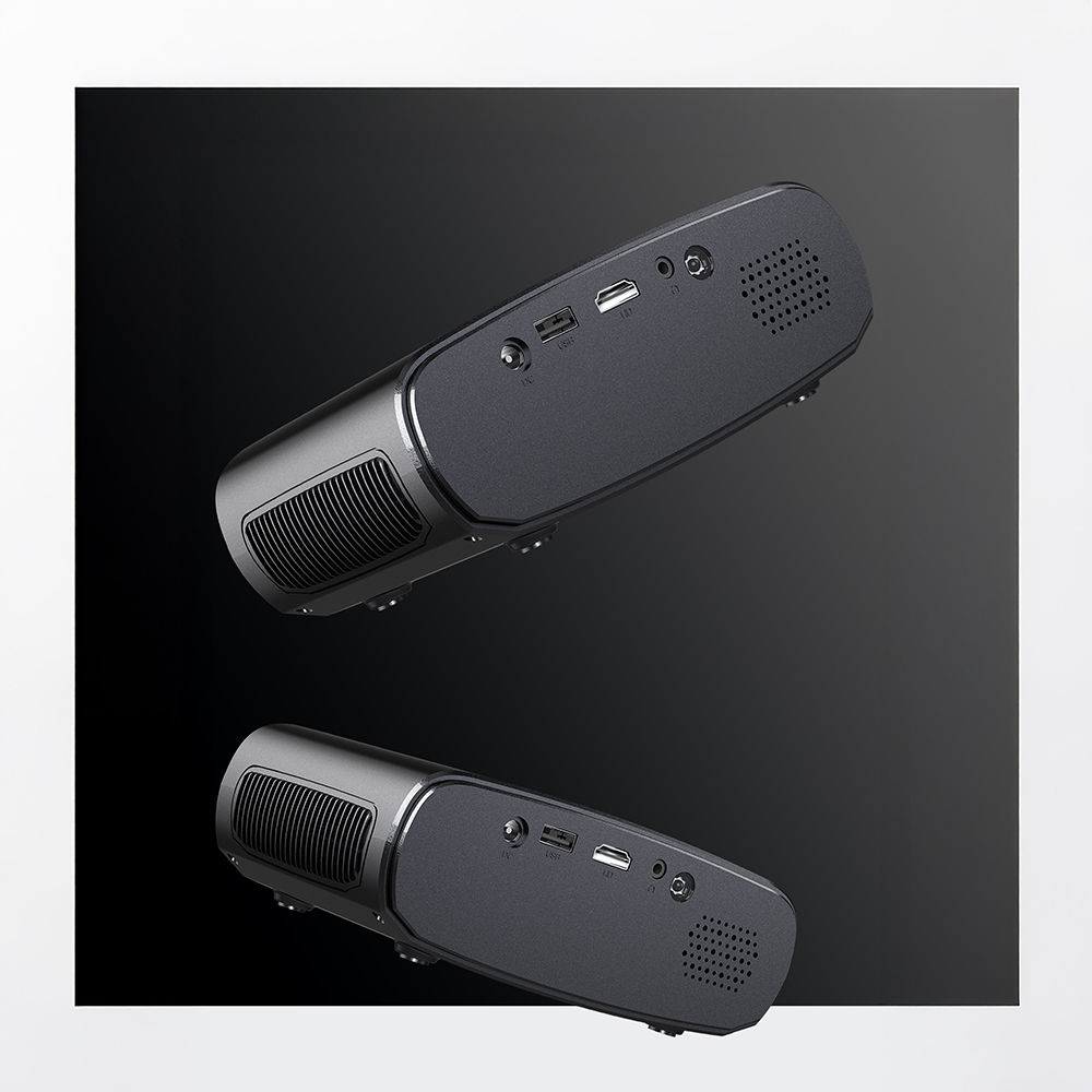 Lenyes LPR04 Pro 2 inç LCD 100 ANSI Lümen Projektör Yansıtma Cihazı - 3