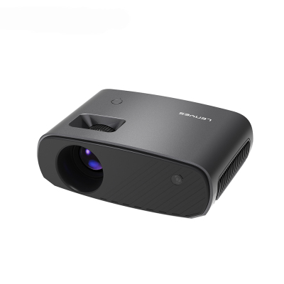 Lenyes LPR04 Pro 2 inch LCD 100 ANSI Lumen Projector Mirror Device Black