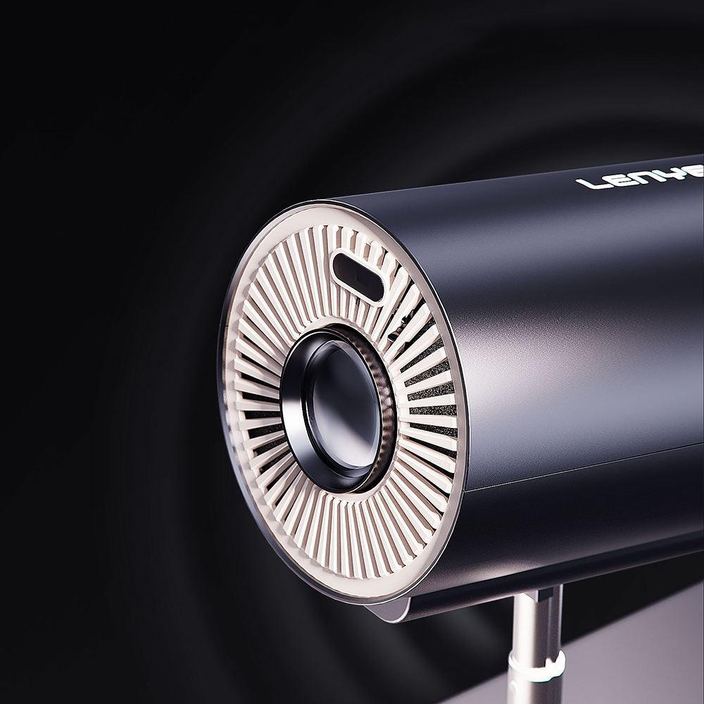 Lenyes LPR05 2.69 inch LCD 200 ANSI Lumen Projector Mirror Device - 6