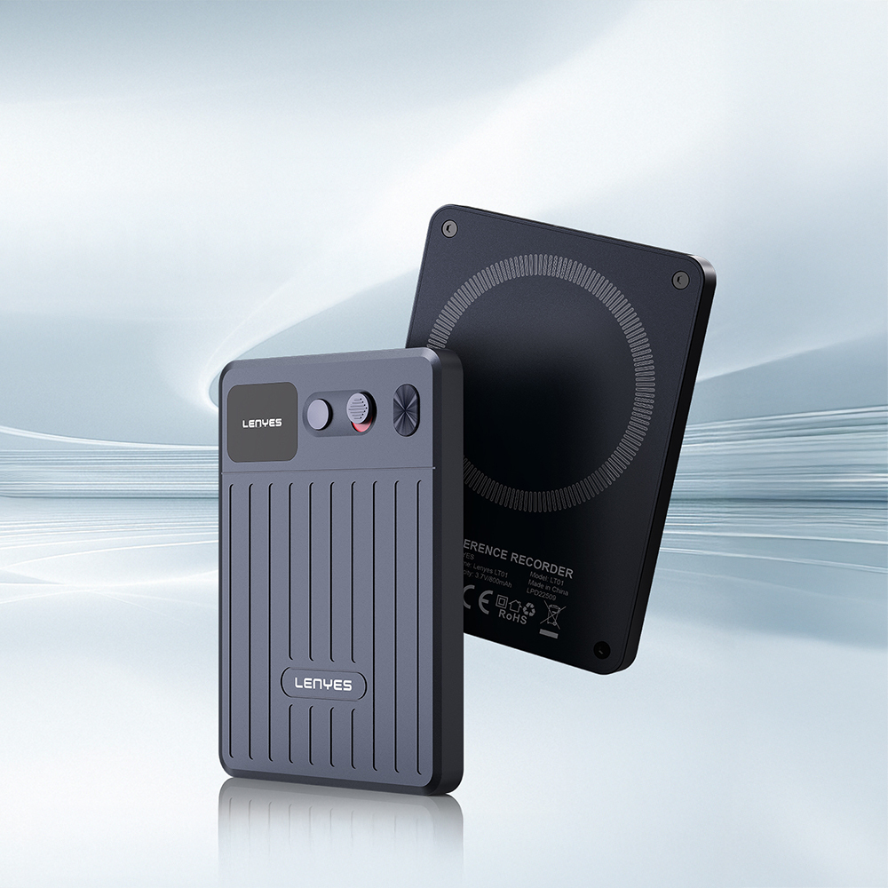 Lenyes LT01 Magnetic Voice Recorder with Artificial Intelligence-Assisted Live Translation - 3