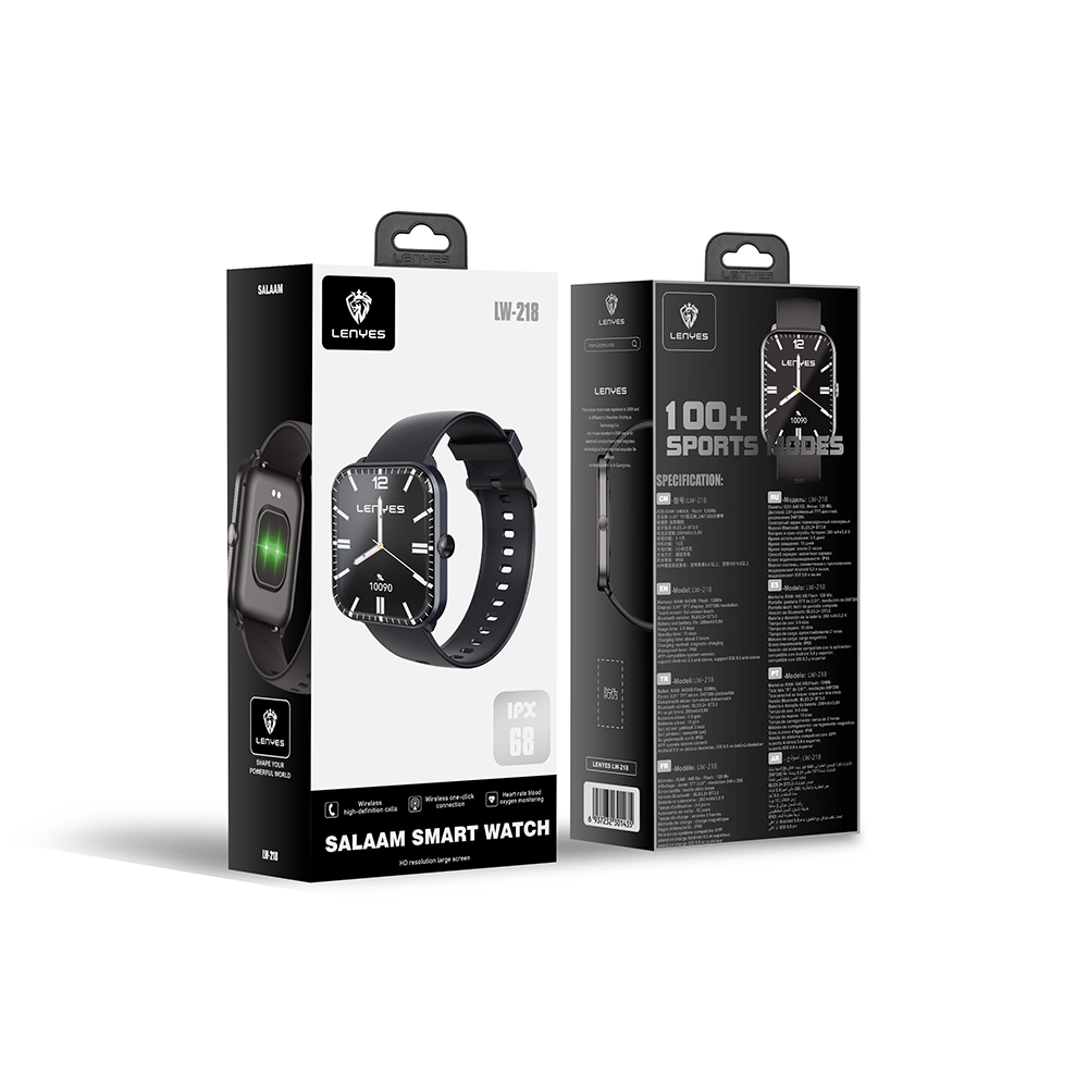 Lenyes LW-218 iOS ve Android Uyumlu Akıllı Saat - 10